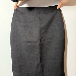 Elegant Black Pencil Skirt
